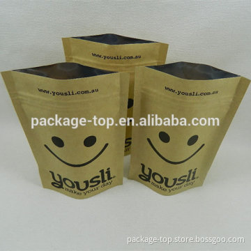 audit factory,new listing,hot sale,plastic foil lined paper food packaging bag